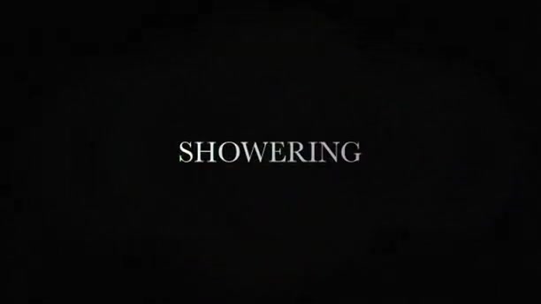 pvc dress in shower