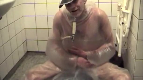 pvc dress in shower