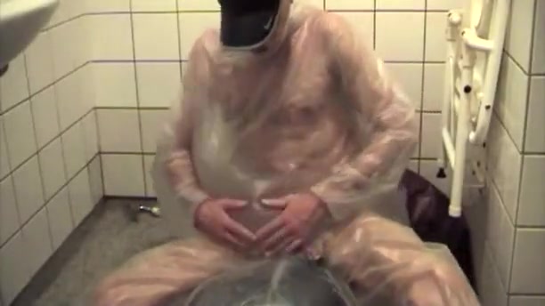 pvc dress in shower