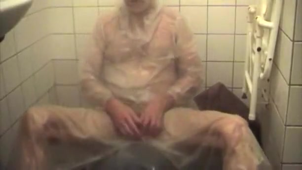 pvc dress in shower