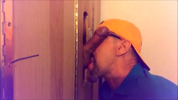 Gloryhole: 22yo college boyfrend comes to the gap
