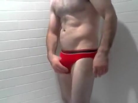 hawt shower hard schlong