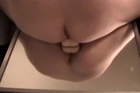 MIrror POV fake penis fucking