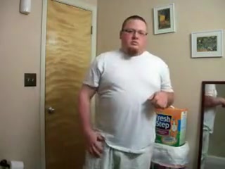 Undress and Jerkoff in Shower