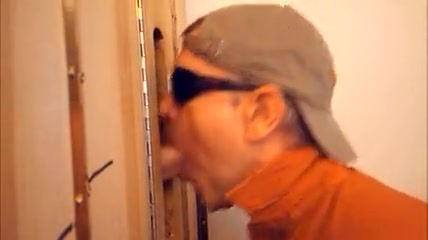 Gloryhole- Thick-dick Redhead and Helmet-head strapon buddy