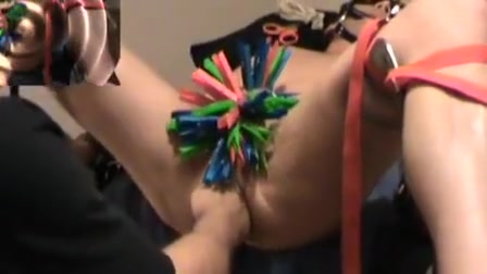 Iliff and ab play with clothing pins and fisting
