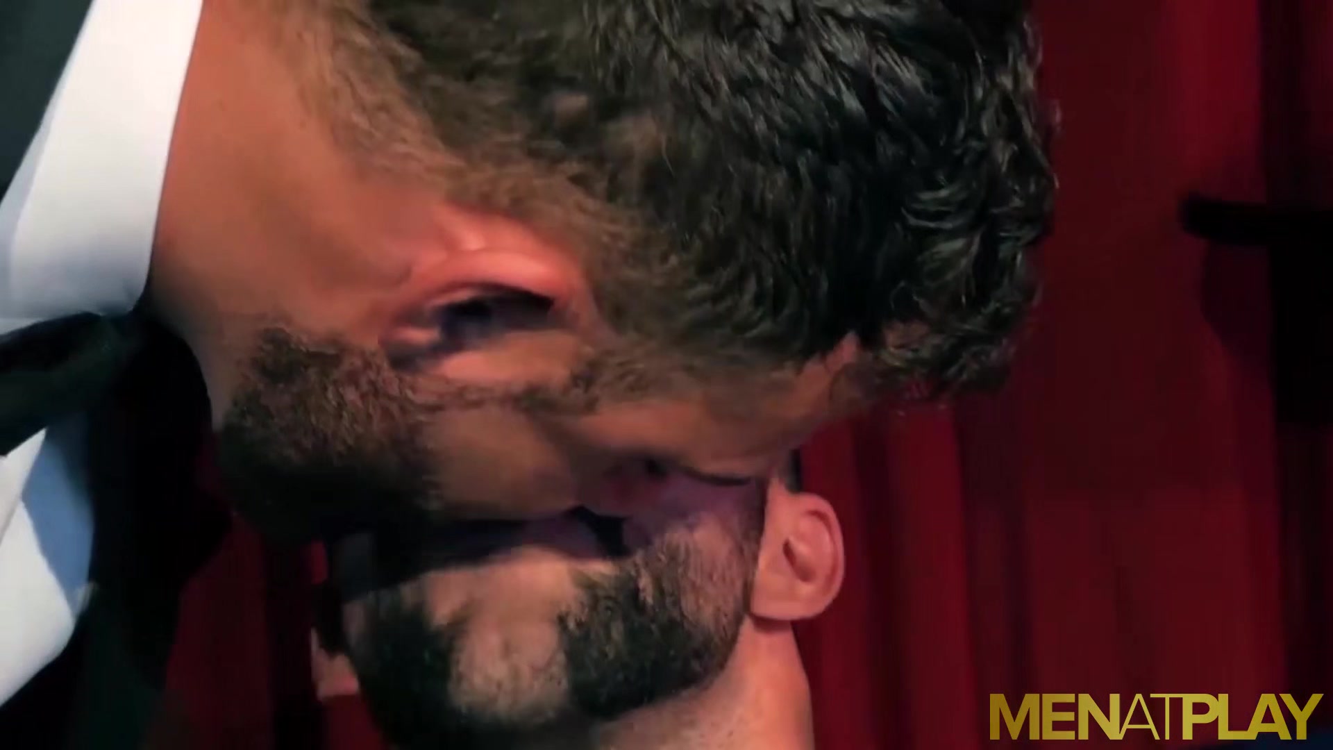 MENATPLAY Suited Men Logan Moore And Teddy Torres Anal Breed