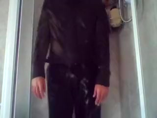 Dressed shower
