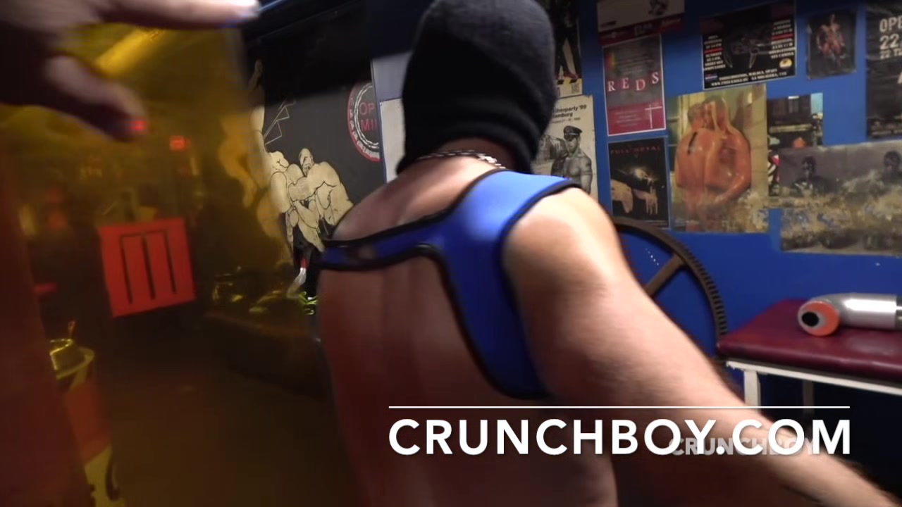 the sexy Ronal TRYP fucked bareback by Jess ROYAN for Crunchboy at Open mind cruising barcelona
