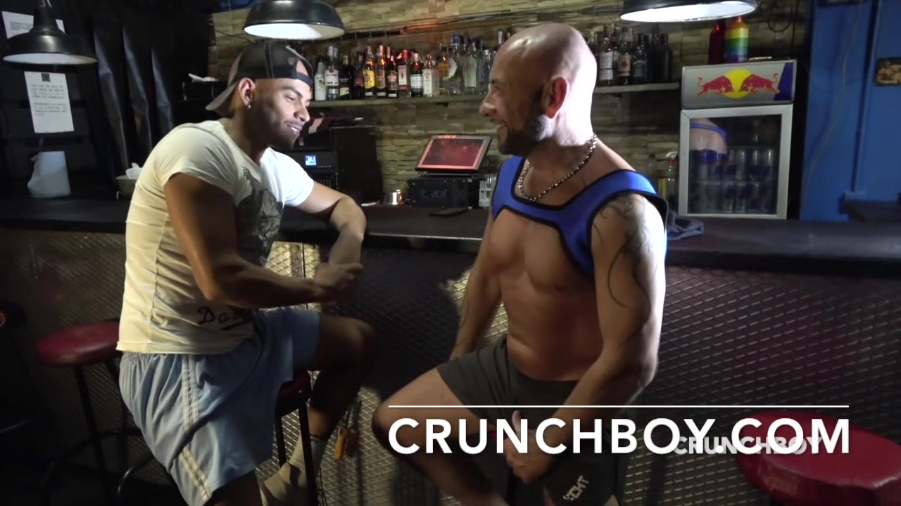 the sexy Ronal TRYP fucked bareback by Jess ROYAN for Crunchboy at Open mind cruising barcelona