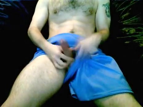 After showering