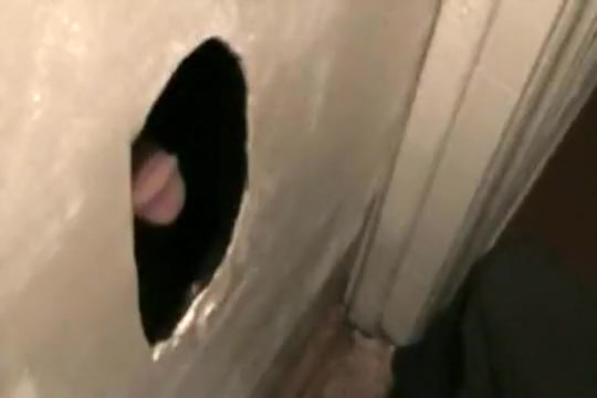 Gloryhole service of hung biggest Wall St. lad