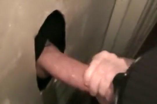 Gloryhole service of hung biggest Wall St. lad