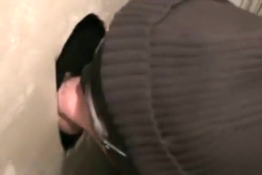 Gloryhole service of hung biggest Wall St. lad