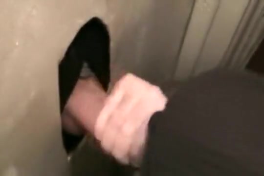 Gloryhole service of hung biggest Wall St. lad