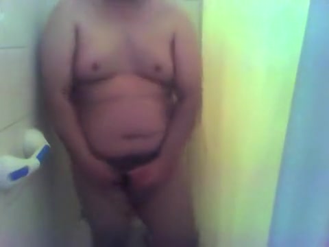 shower jerking