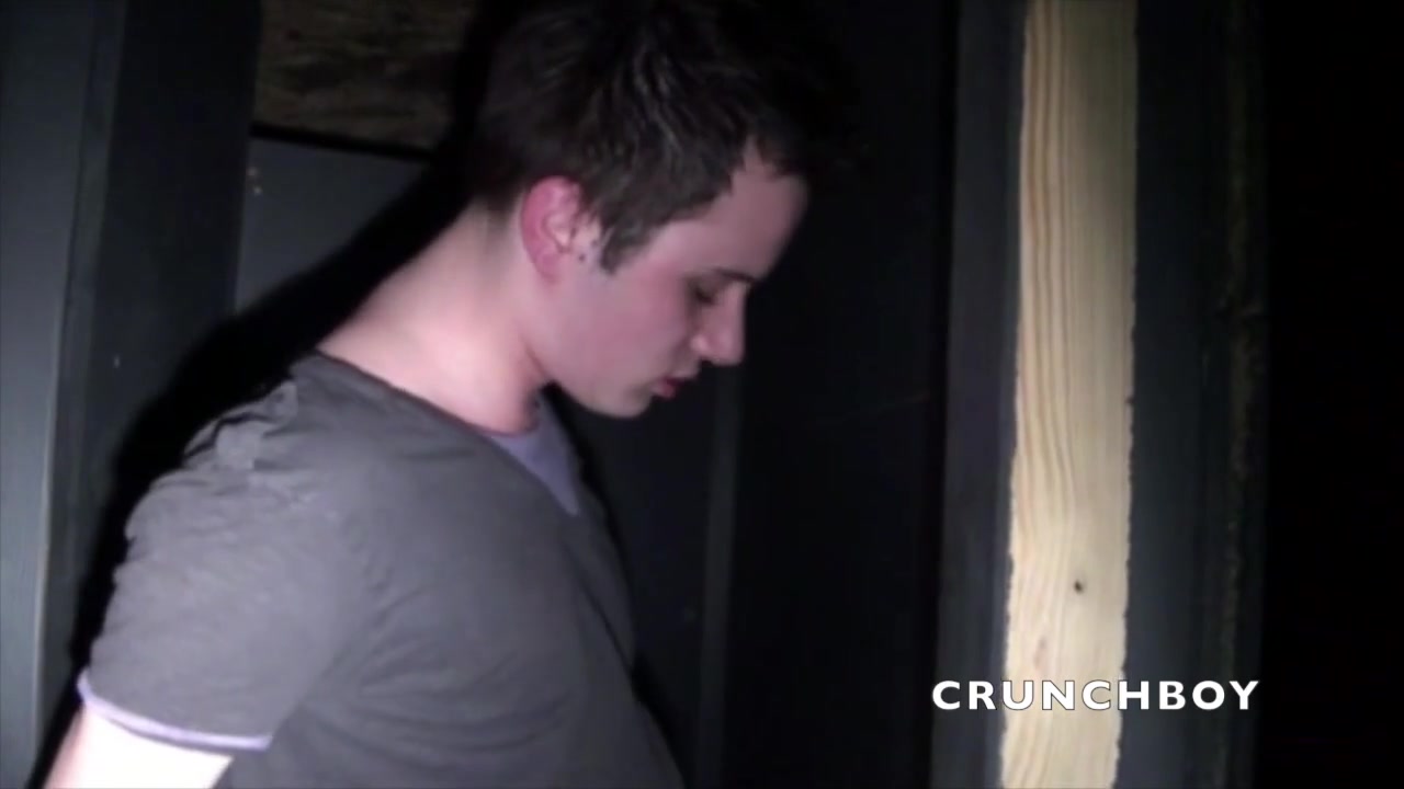 This postboy loves sucking cock in glory holes - CrunchBoy
