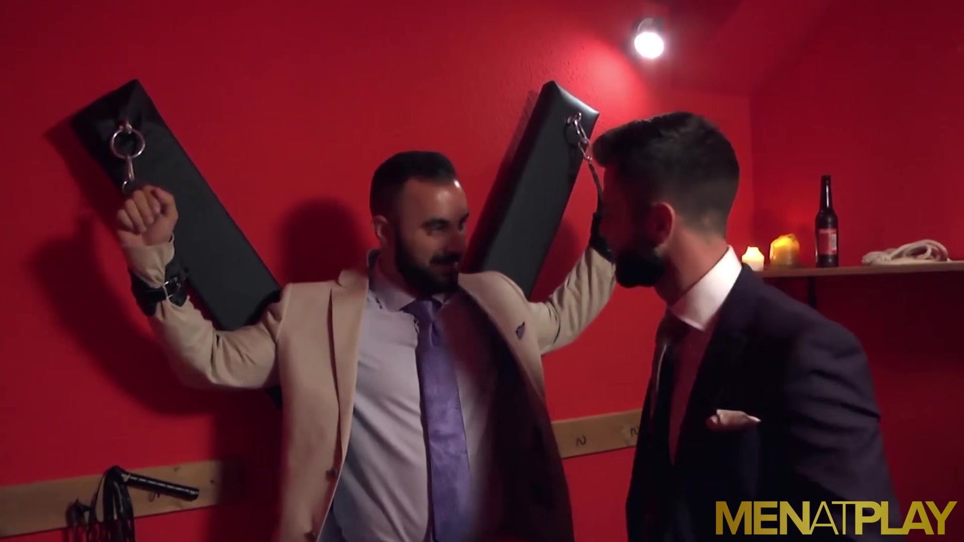 MENATPLAY Hunks In Suits Hector De Silva And Xavi Duran Fuck