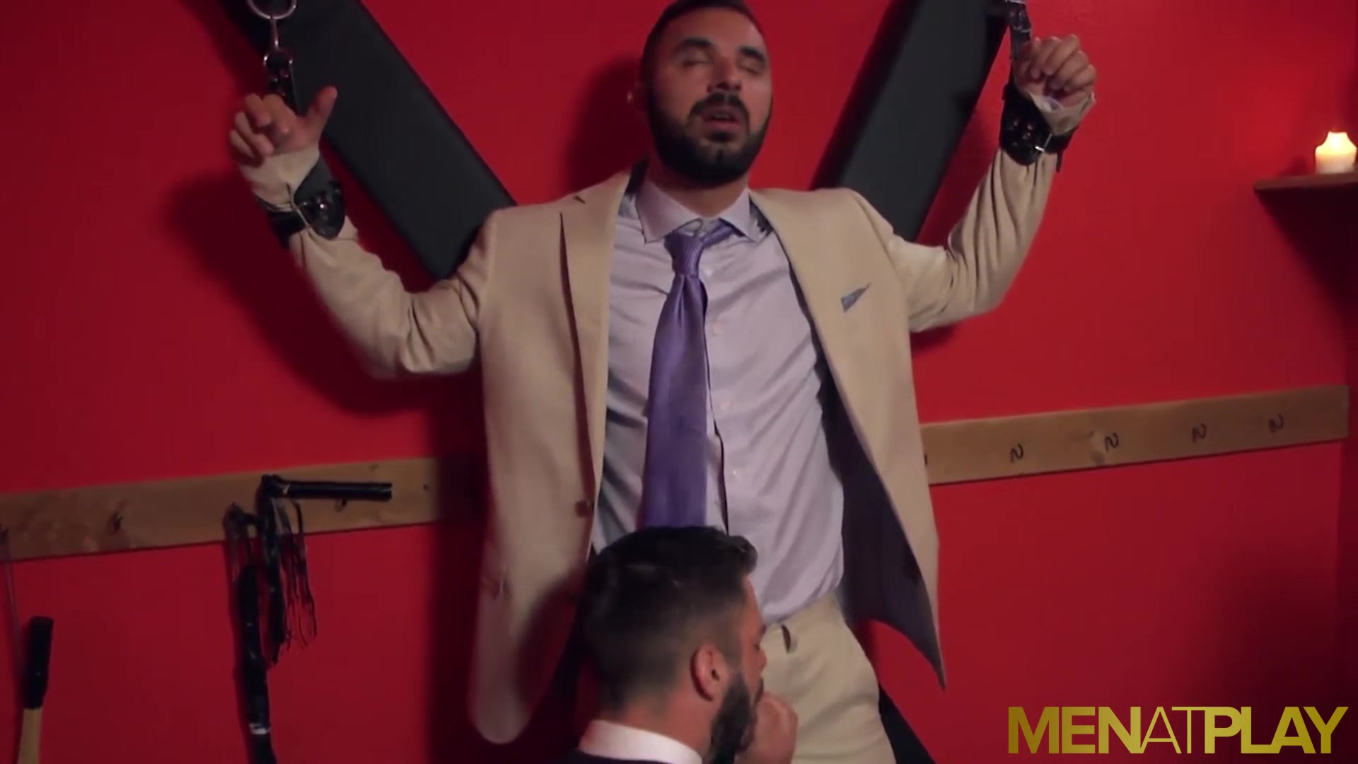 MENATPLAY Hunks In Suits Hector De Silva And Xavi Duran Fuck