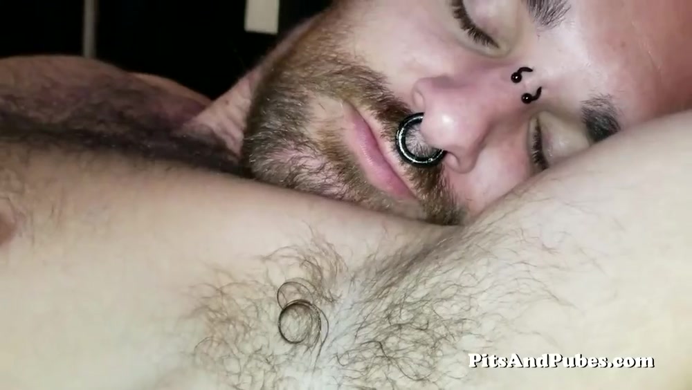 Fanning His Pits