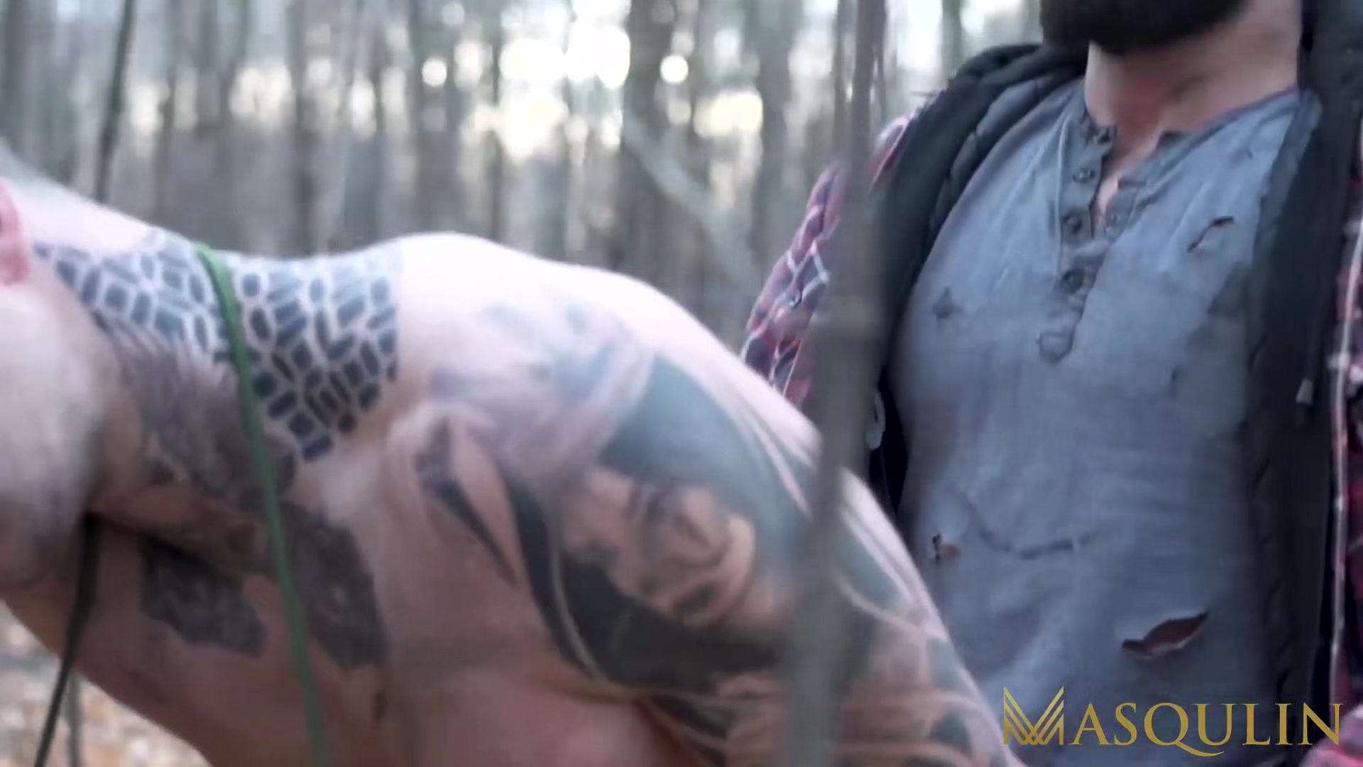 MASQULIN Inked Andrew Green Raw Bred Hard By Ryan Bones