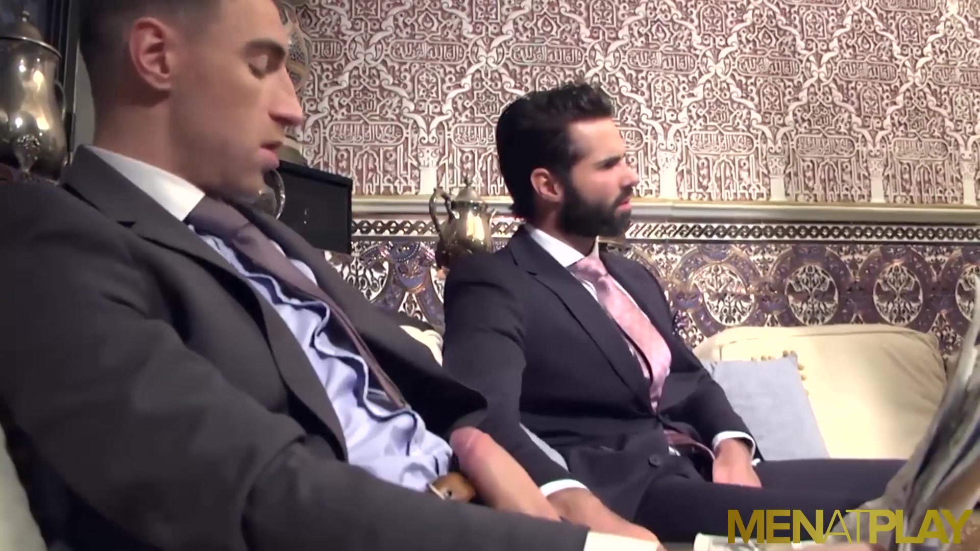 MENATPLAY Bearded Hunk Dani Robles Banged By Kayden Gray