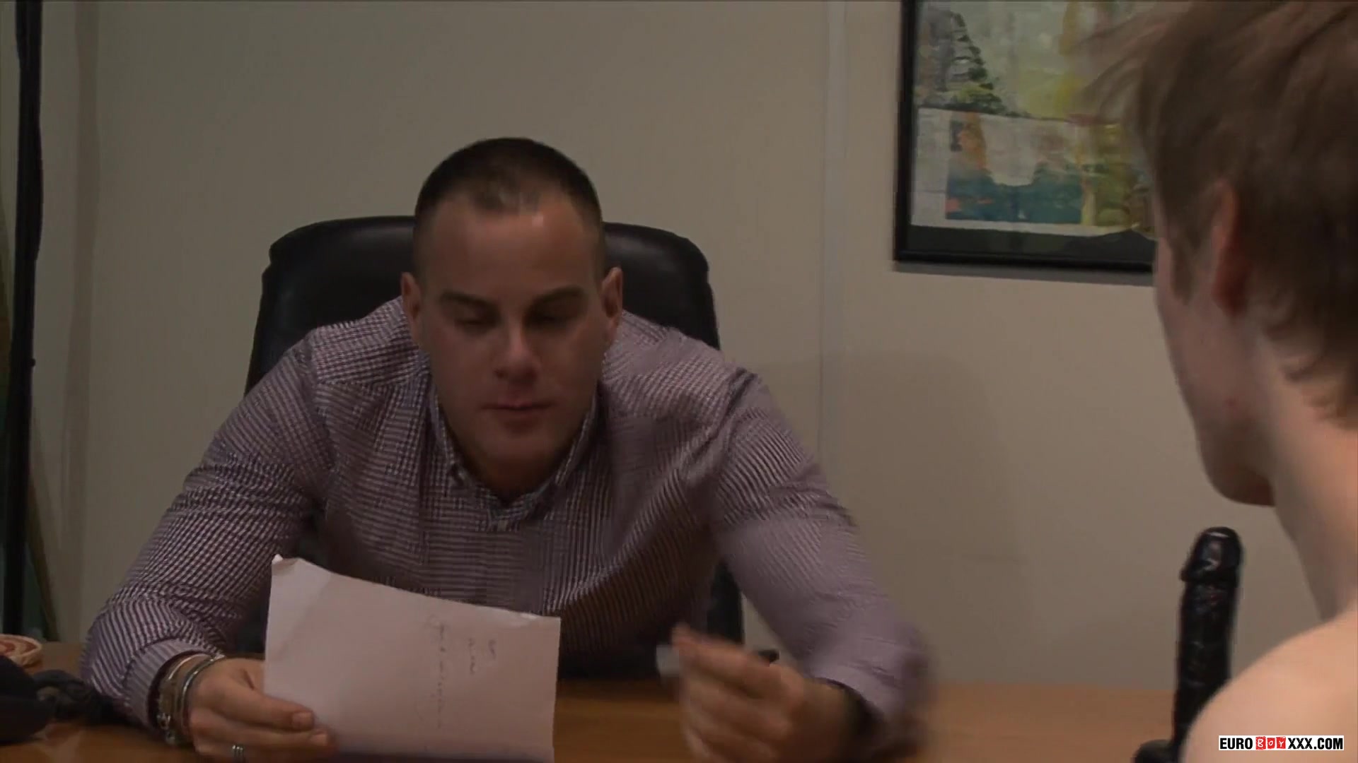 Business Lads Charlie & Luke Fuck In An Office - Charlie Snake & Luke James