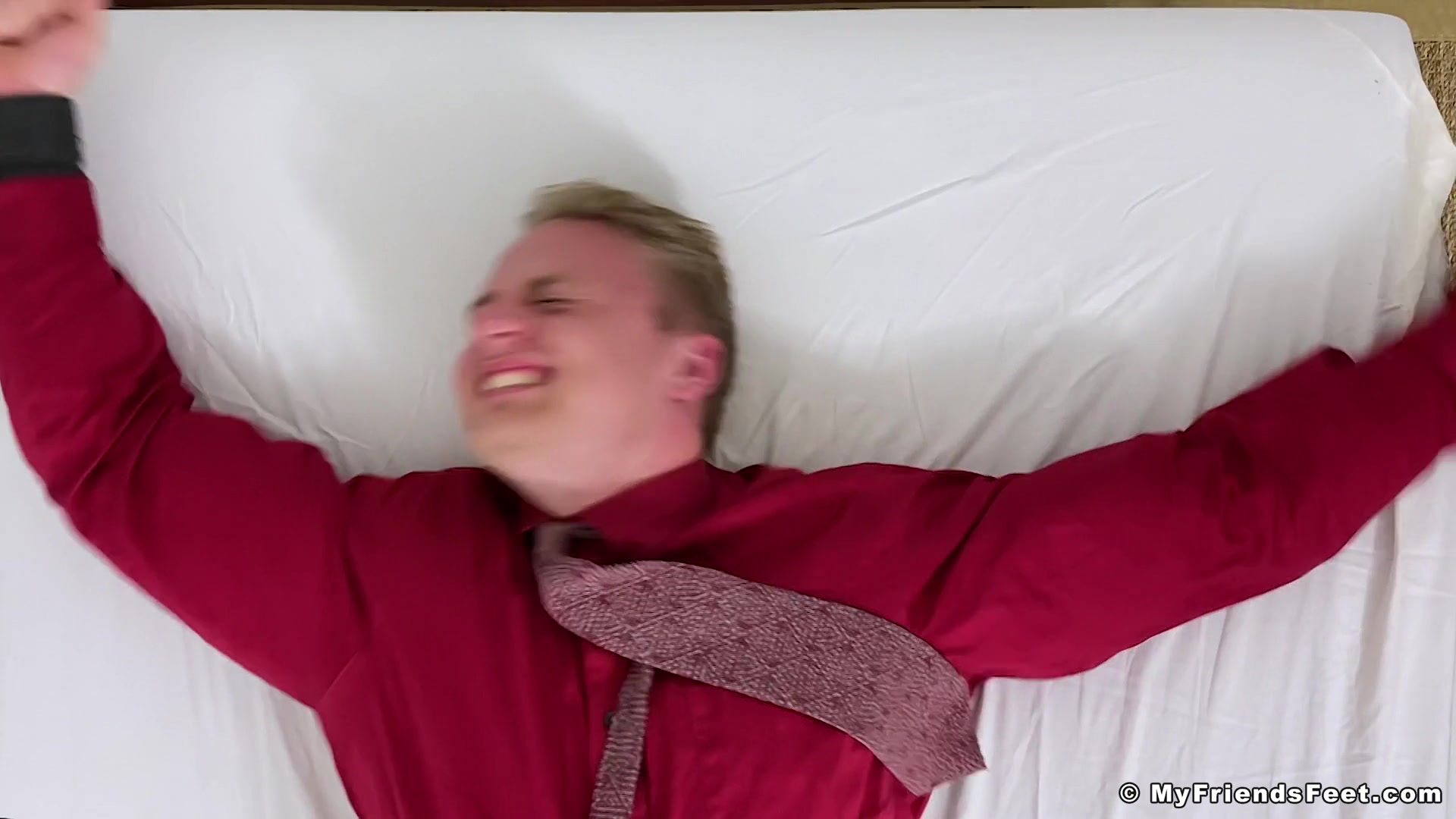 Ticklish Stud JB Gets Delivered - JB