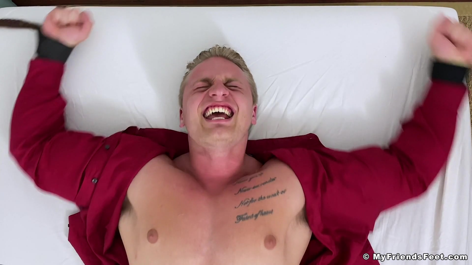 Ticklish Stud JB Gets Delivered - JB