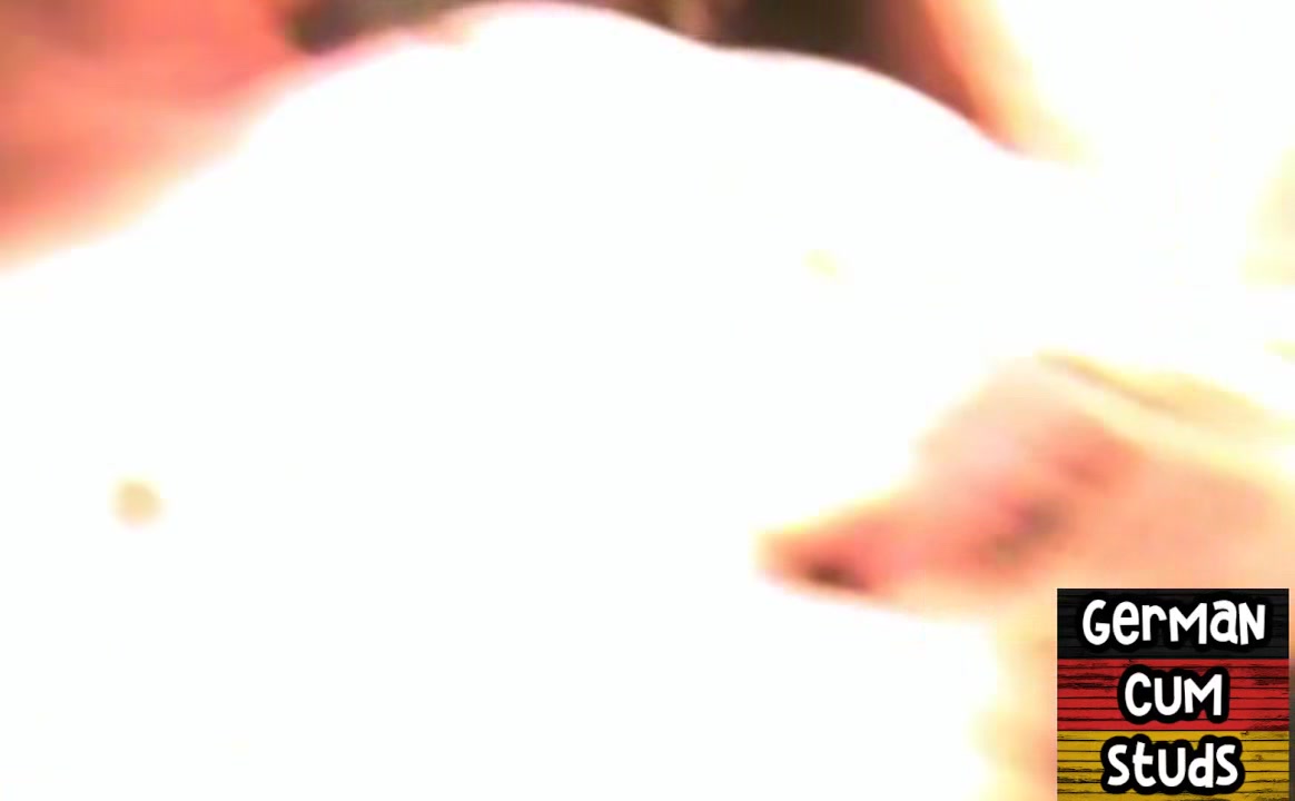 Masked German bottom fucked in amateur sling orgy till cum