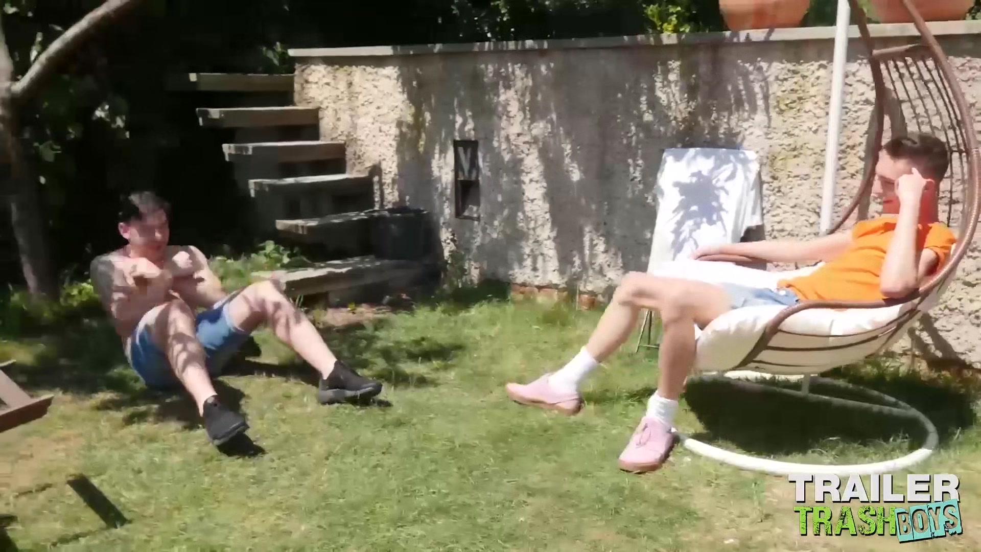 TRAILERTRASHBOYS Hung Jock James Huck Barebacks Max London