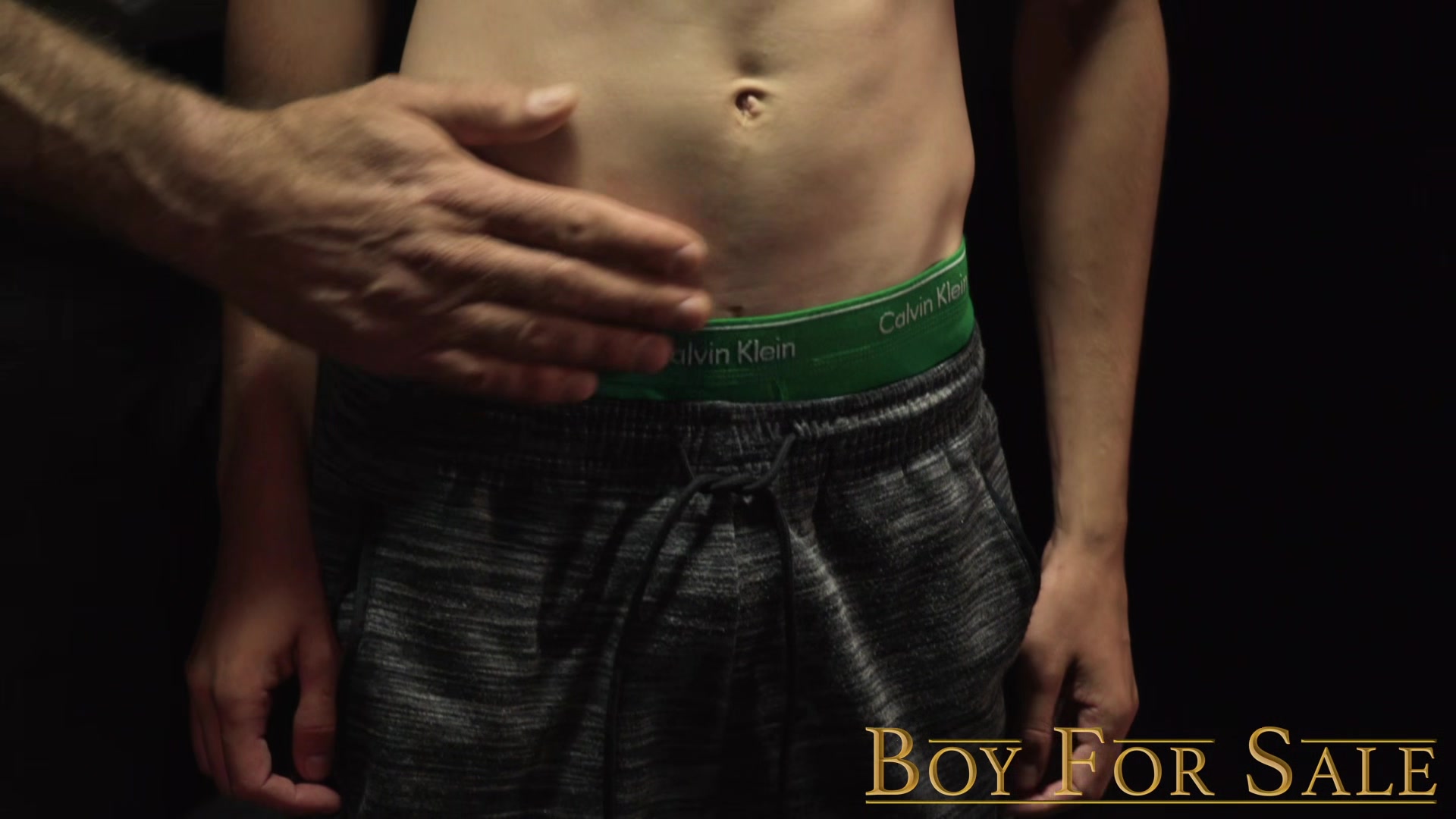 BOYFORSALE - Smooth little twink boy cums twice for hairy muscle Step daddy
