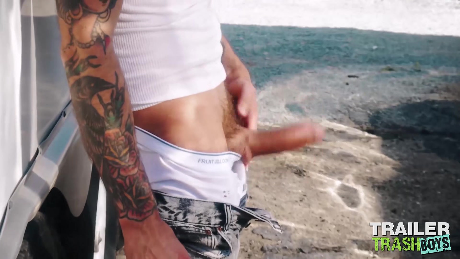 TRAILERTRASHBOYS Bryce Hart And Romeo Davis Raw Breed Hard