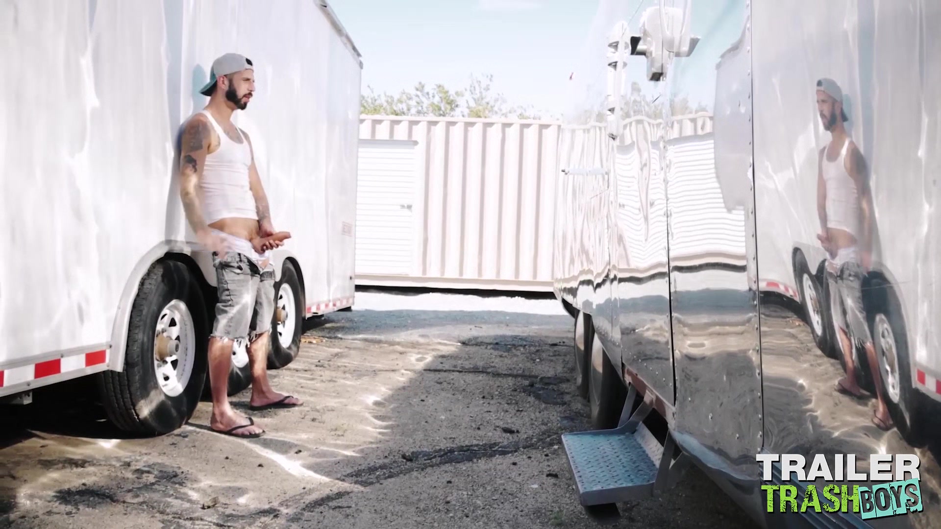 TRAILERTRASHBOYS Bryce Hart And Romeo Davis Raw Breed Hard