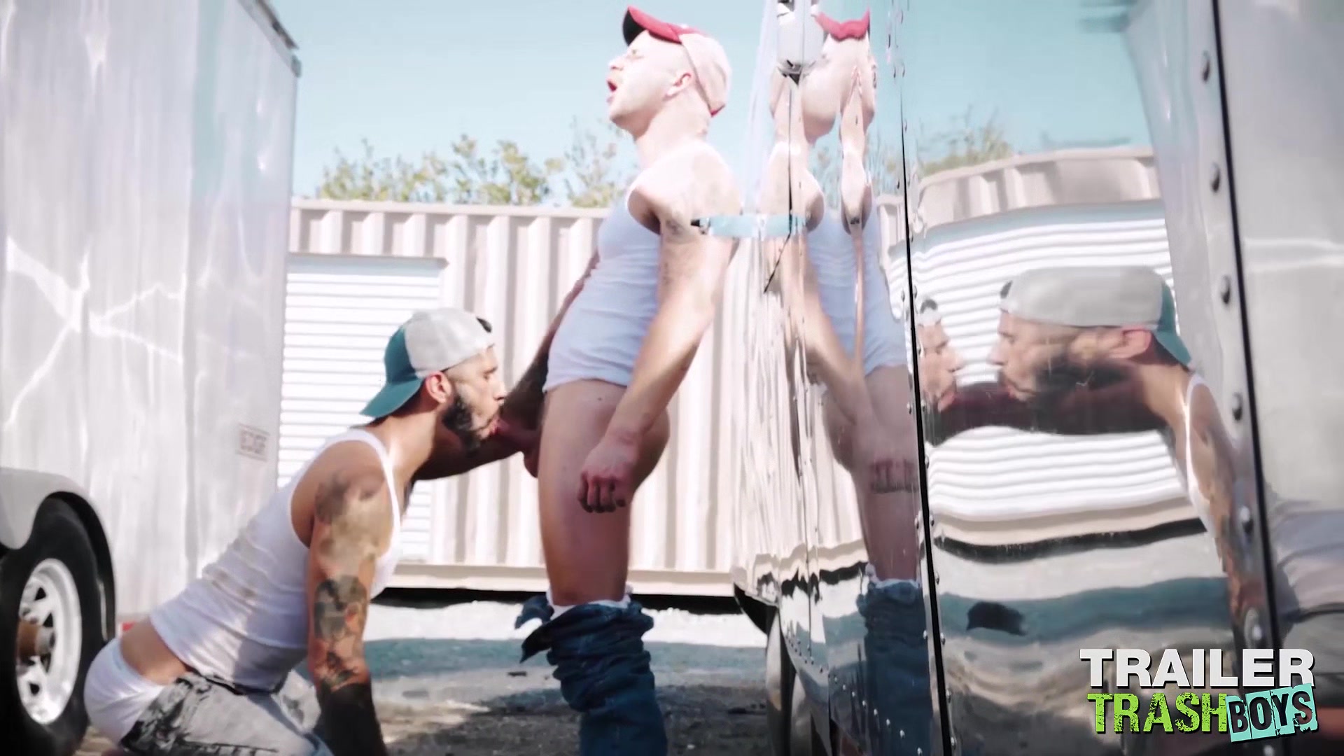 TRAILERTRASHBOYS Bryce Hart And Romeo Davis Raw Breed Hard