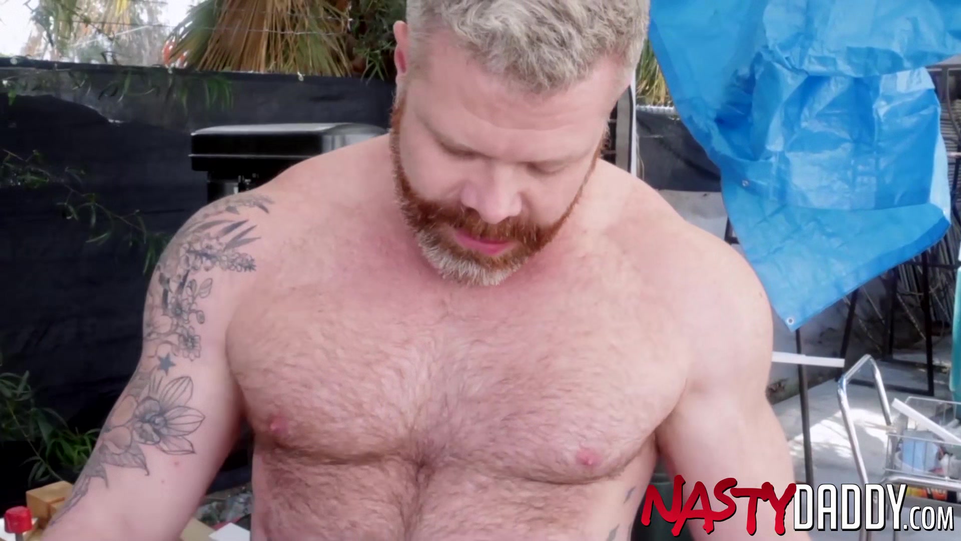 NASTYDADDY Huge Step daddy Cain Marko Barebacks Inked Jack Vidra