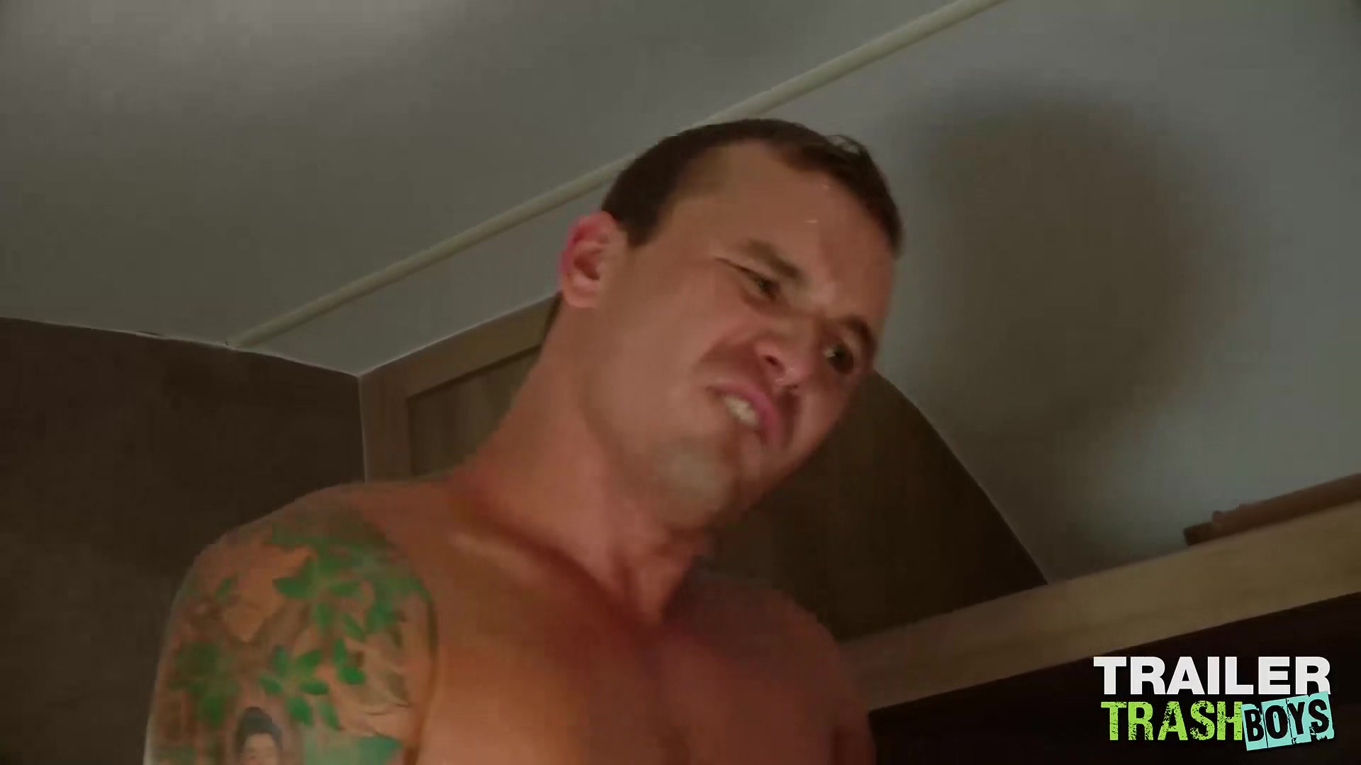 TRAILERTRASHBOYS Hunky Devin Franco Barebacked By Isaac X
