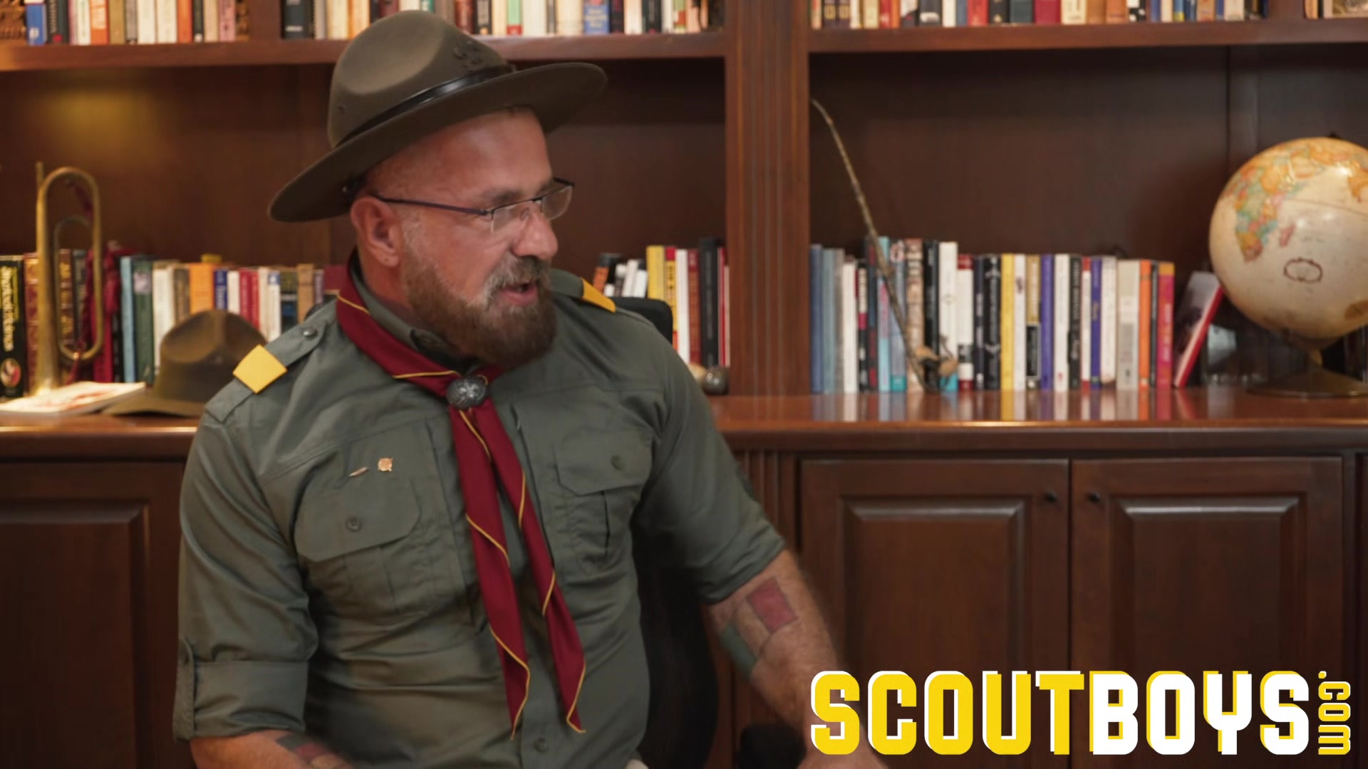 ScoutBoys - Initiation Time! Scoutmaster fingerfucks new troop member