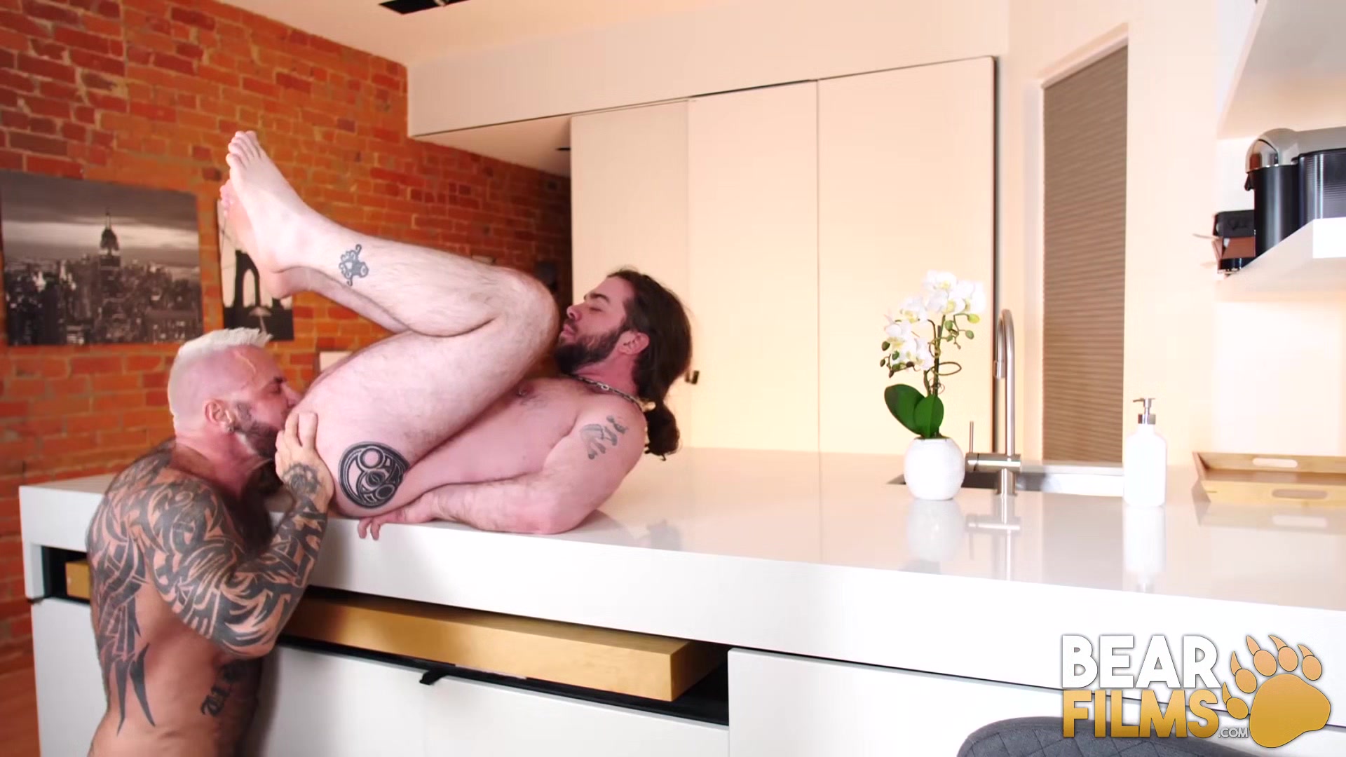 BEARFILMS Tattooed Bear Marc Angelo Raw Breeds Jeremy Feist