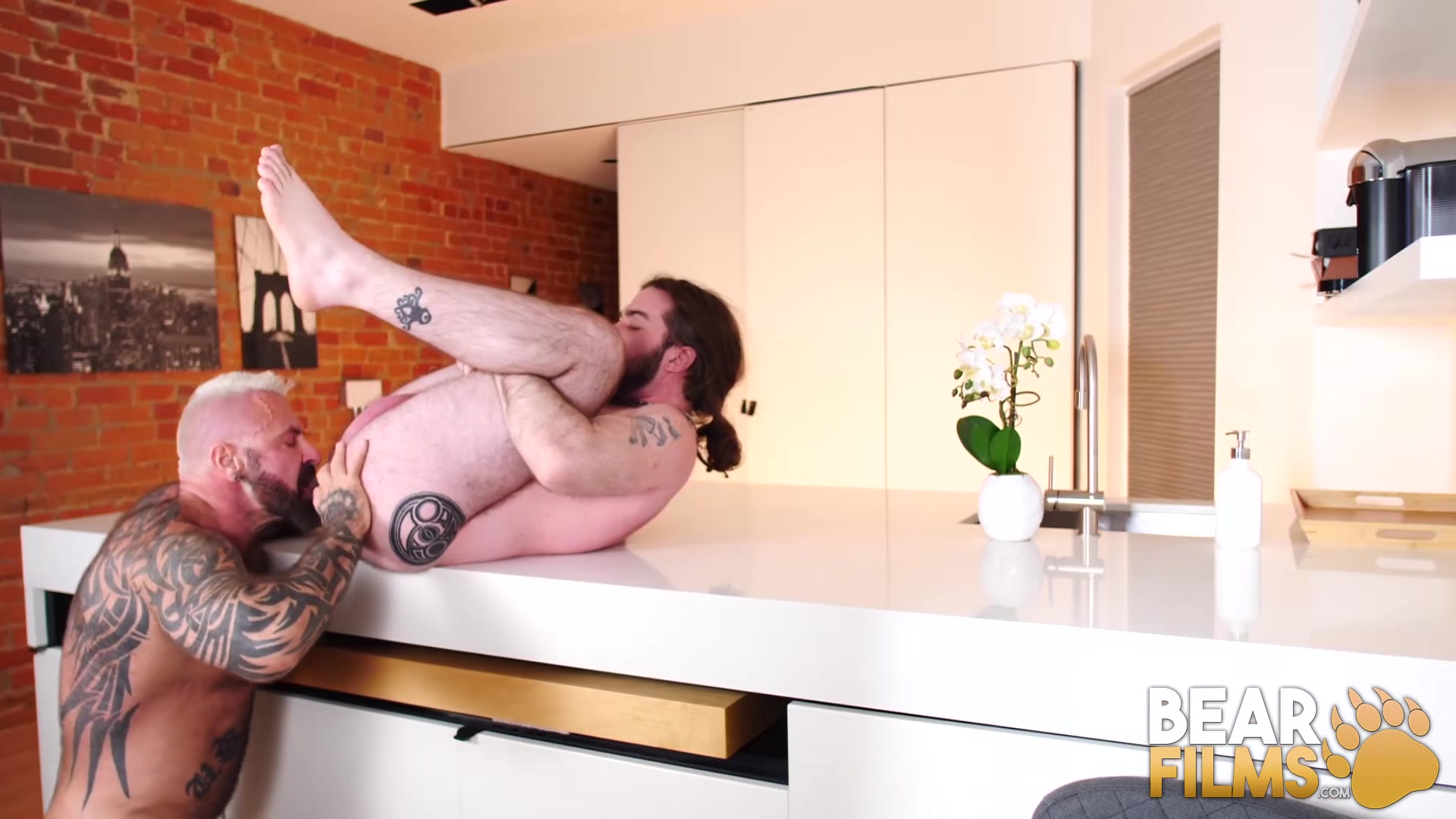 BEARFILMS Tattooed Bear Marc Angelo Raw Breeds Jeremy Feist