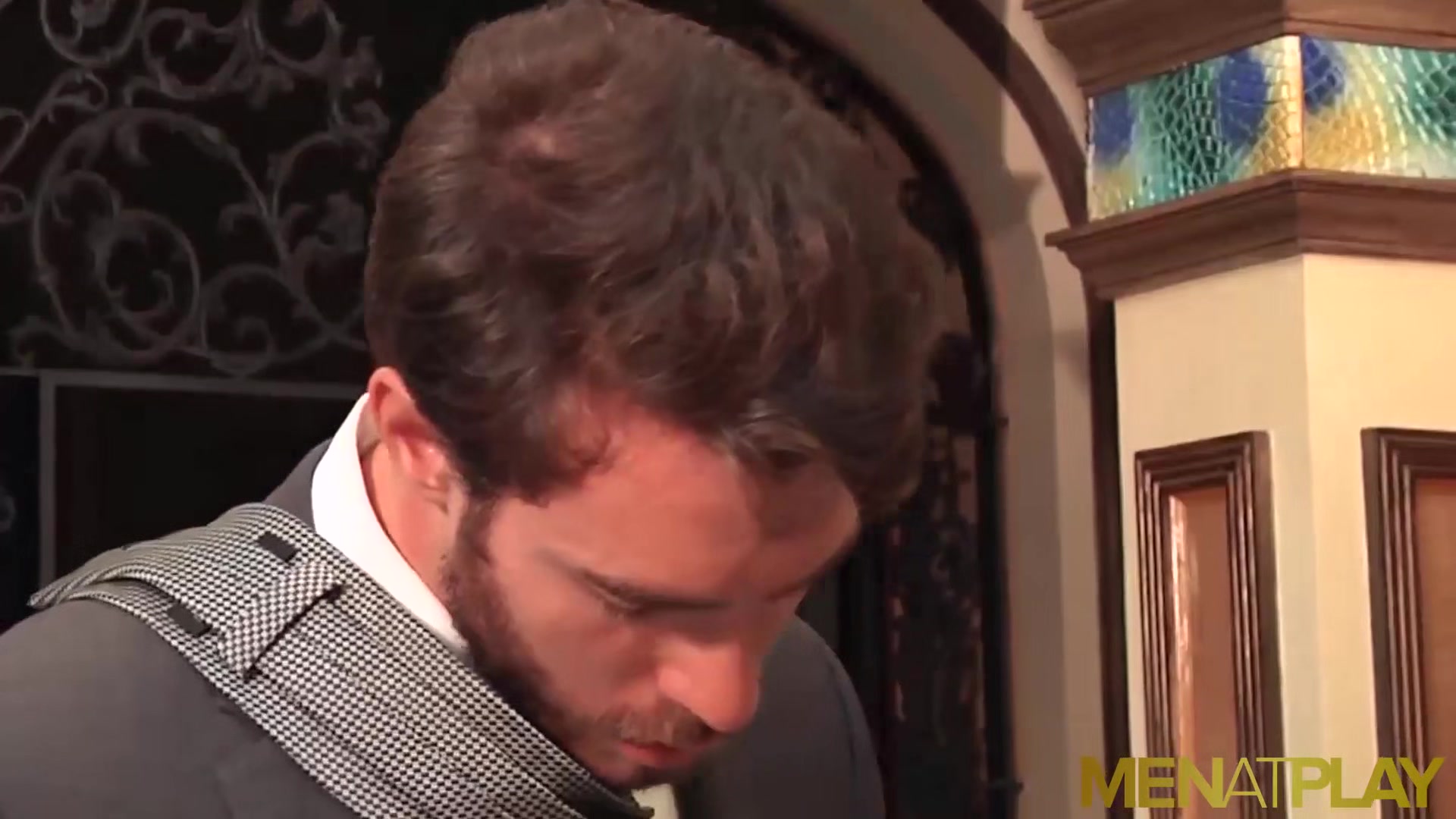 MENATPLAY Bearded Stud Philip Zyos Anal Fucks Massimo Piano
