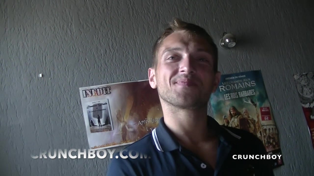 ROMANTIK fuckede bareback by the french twink ALEC B for CRUNCHBOY
