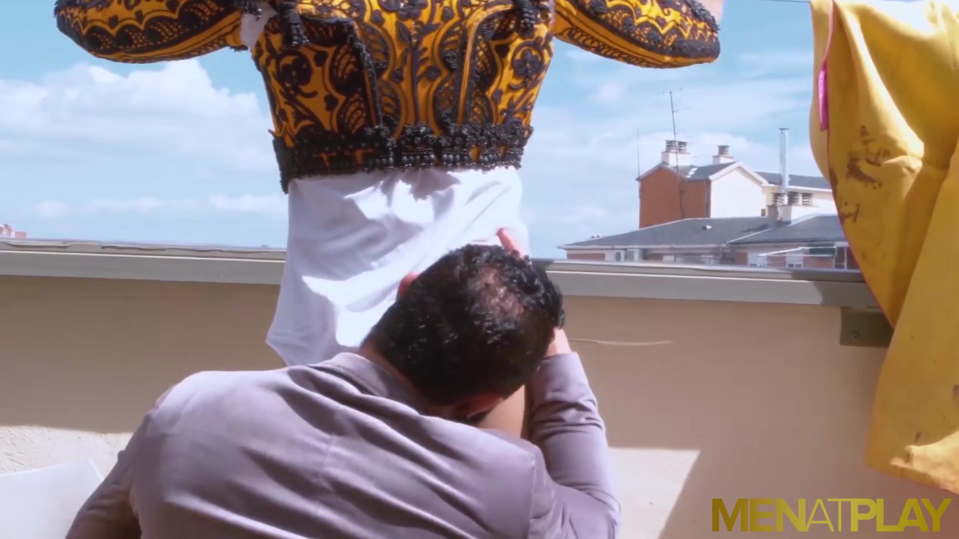 MENATPLAY Latino Hunk Denis Vega Anal Fucked By Businessman