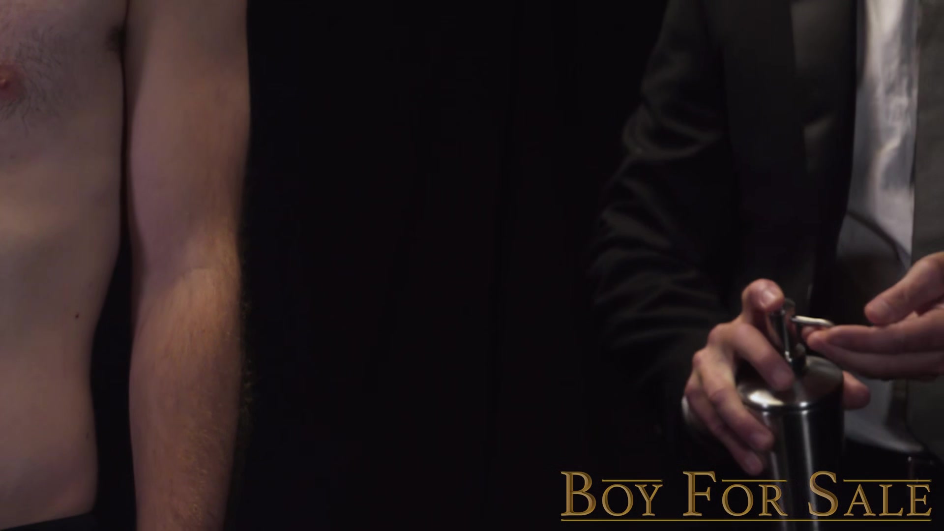 BOYFORSALE - Cute boy obeys master and shoots bucketfuls on command