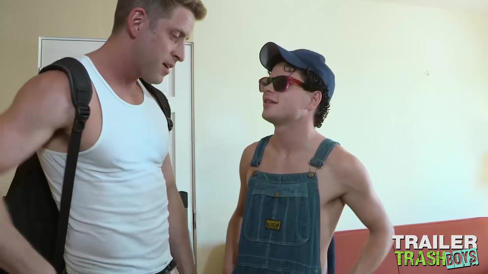 TRAILERTRASHBOYS Step daddy Johnny Ford Barebacked And Creampied