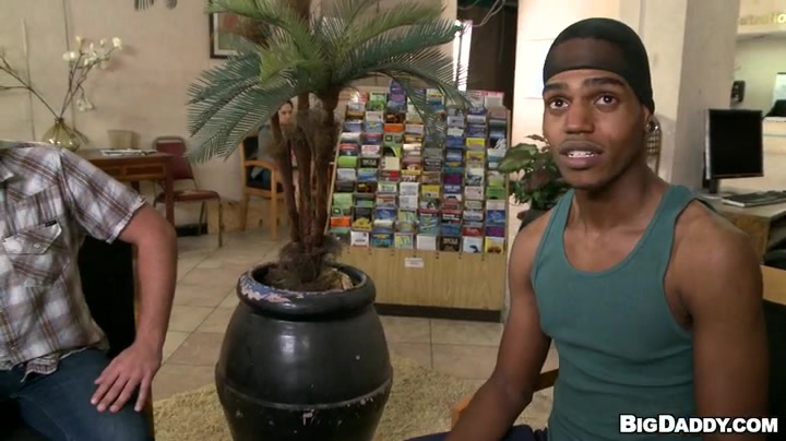 Gay black thug gets some ass pounding