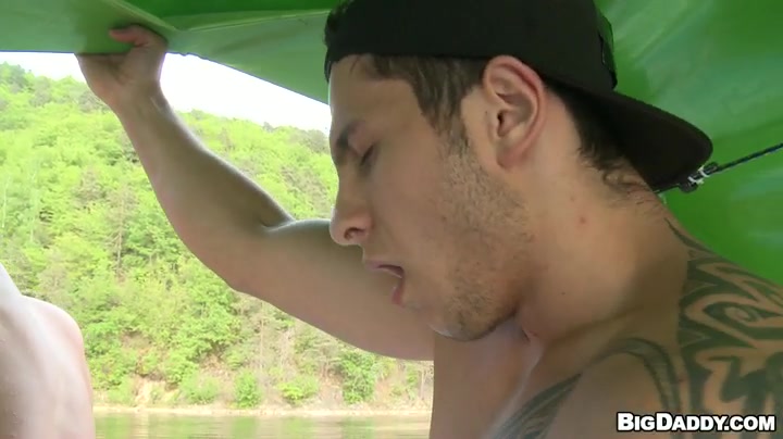 Two Dudes Have Anal Sex On The Boat!