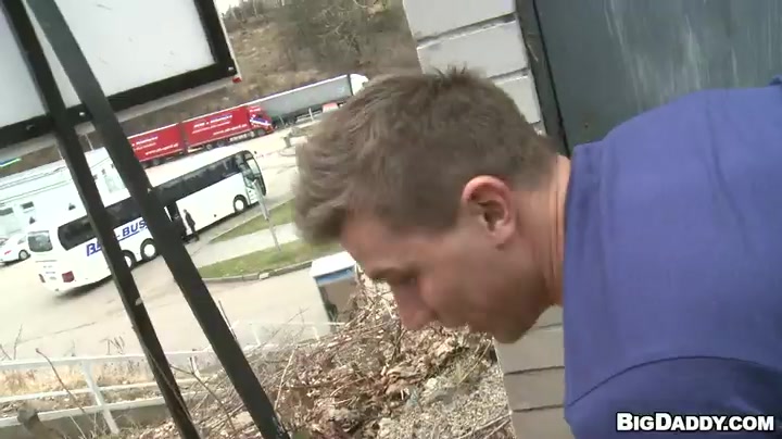 Dudes Have Anal Sex In-Town