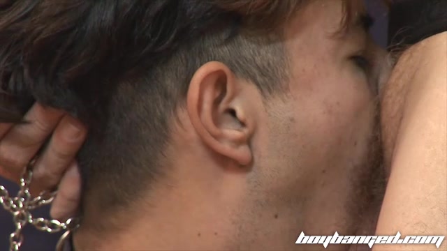Twink tied and fucked hard and bareback by Step daddy