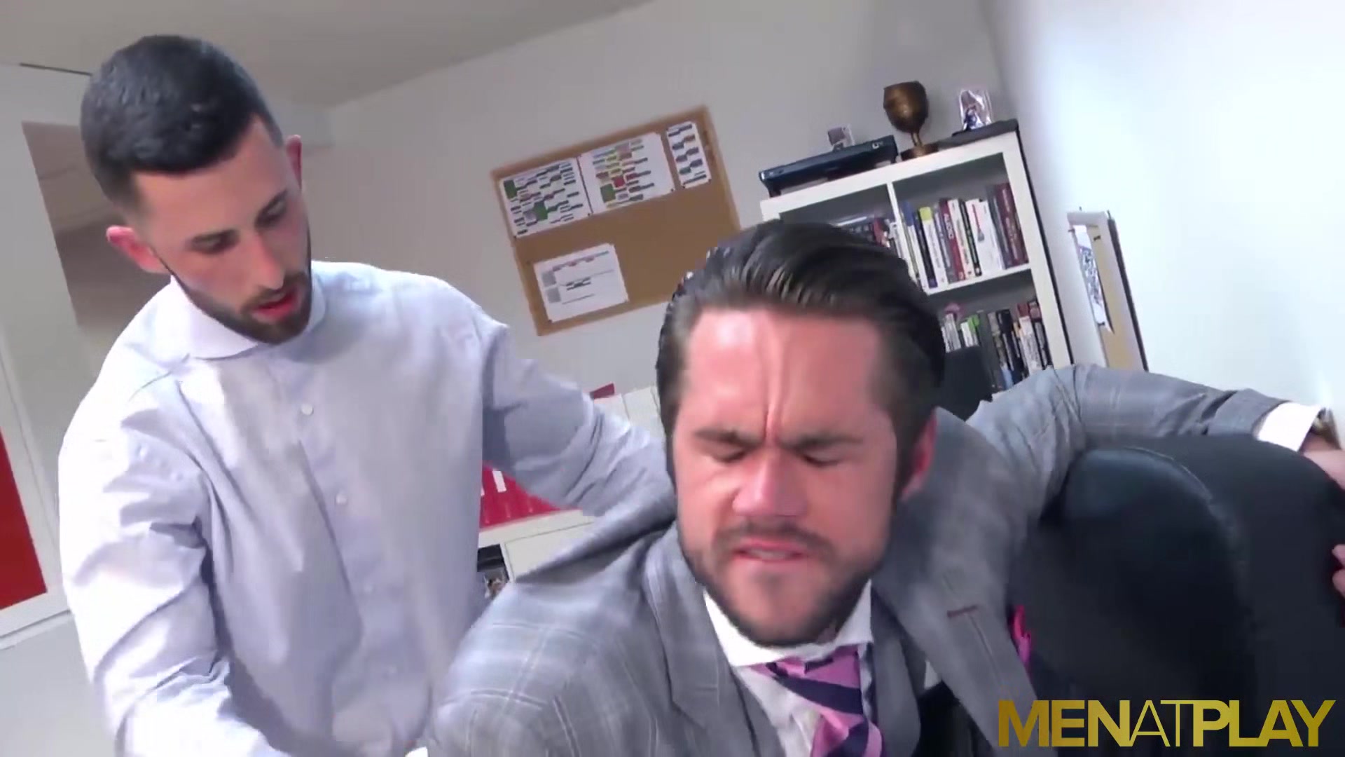 MENATPLAY Gays In Suits Mike De Marko And Sunny Colucci Fuck